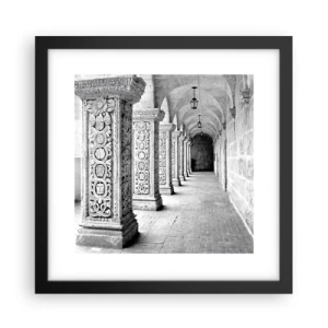 Plakát v černém rámu - Kam...? - 30x30 cm