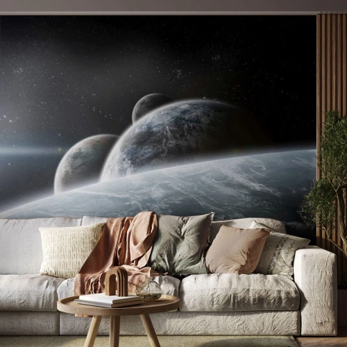 Fototapeta Premium Canvas - Vesmírná hudba sfér - Astronomie, Kosmos, Galaxie - 150x105 cm
