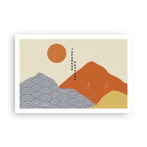 Plakát - V japonském duchu - 91x61 cm