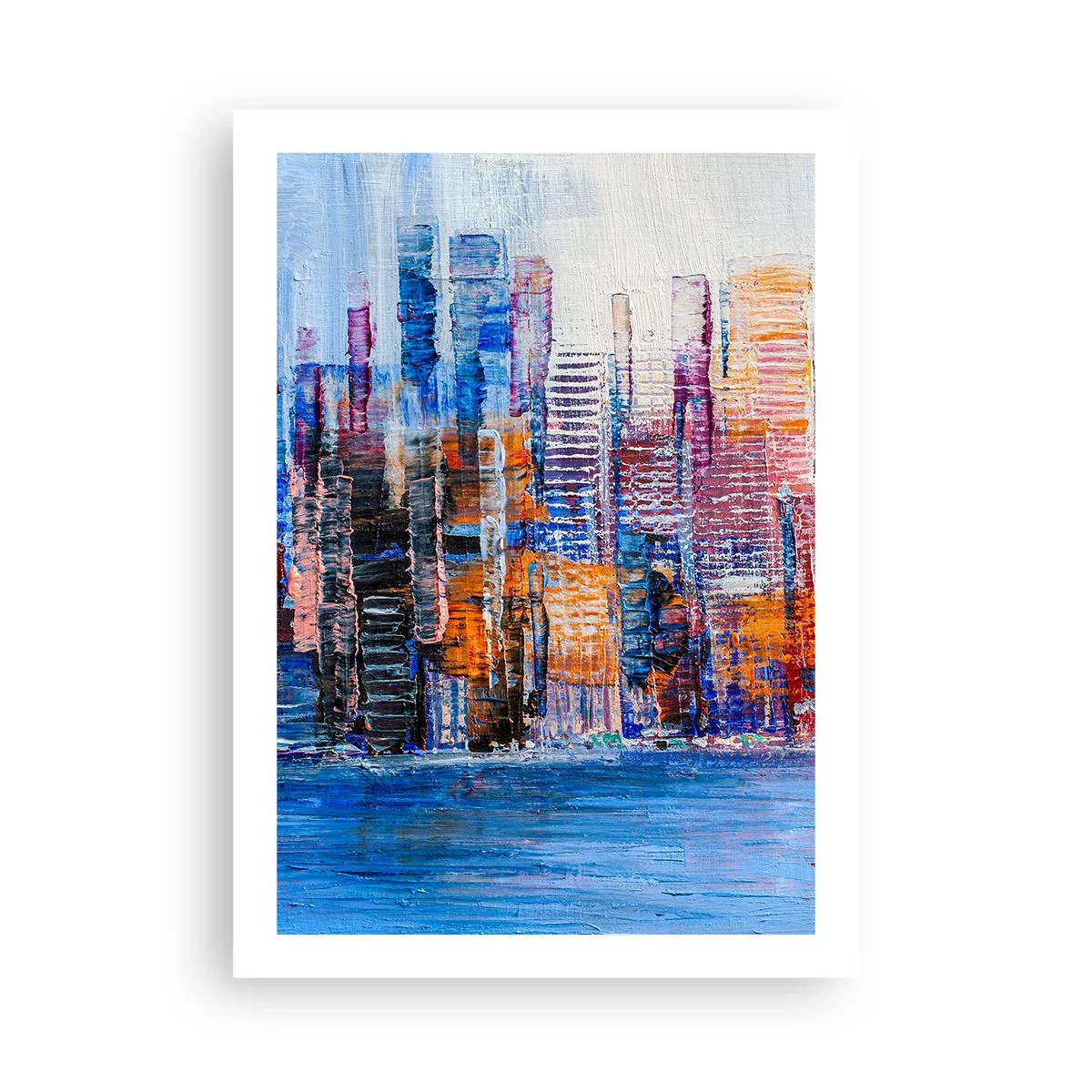 Plakát - Radostná metropole - 50x70 cm