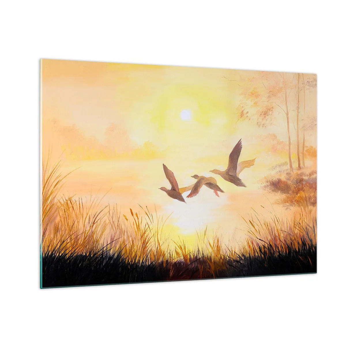 Obraz na skle - Začátek daleké cesty - 100x70 cm