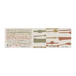 Fototapeta Vzorek Standard Eco - Hudební záznam barev - Minimalismus, Pastel, Kus - 100x30 cm