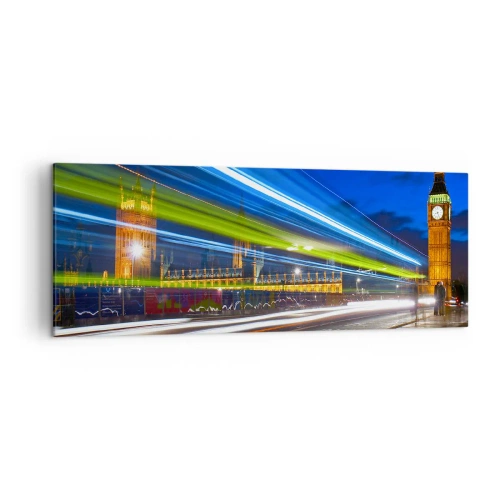 Obraz na plátně - Pod dohledem Big Bena - 140x50 cm