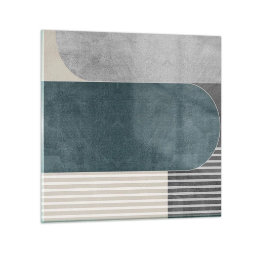 Obraz na skle - Kompozice na úrovni - 70x70 cm