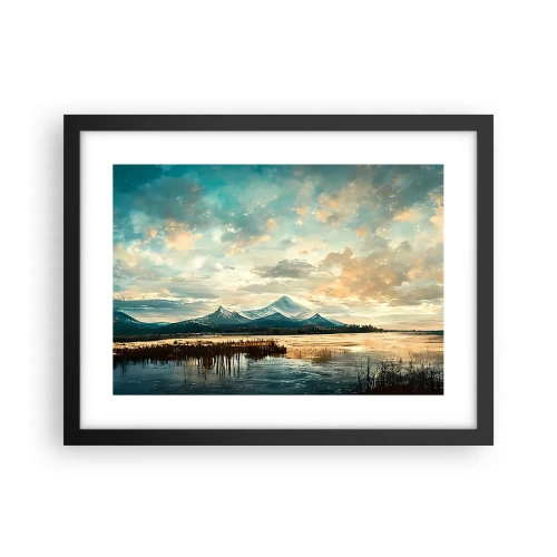 Plakát v černém rámu - Pod ochranou nebe - 40x30 cm