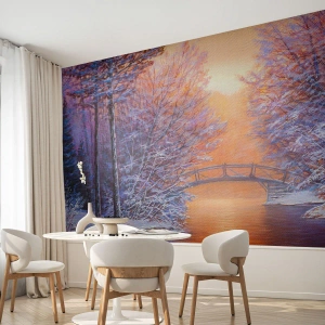 Fototapeta Premium Sand - Sejdeme se zde - Krajina, Park, Most - 150x105 cm
