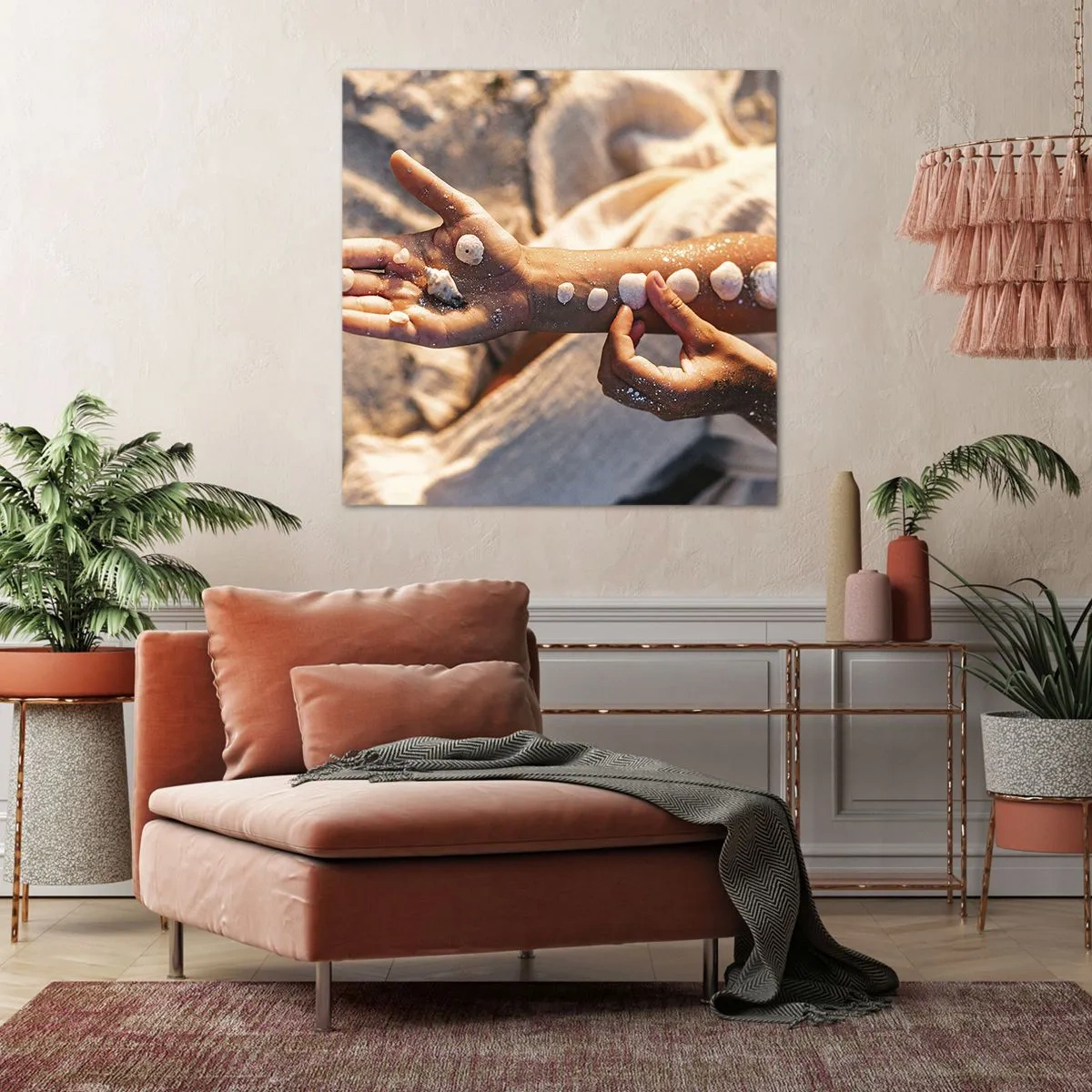 Obraz na plátně - Krása na dosah - 70x70 cm