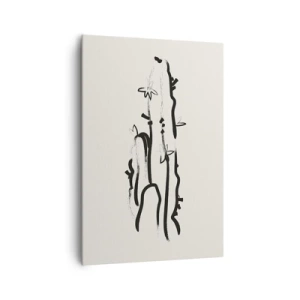 Obraz na plátně - Kvetoucí bylina - 70x100 cm