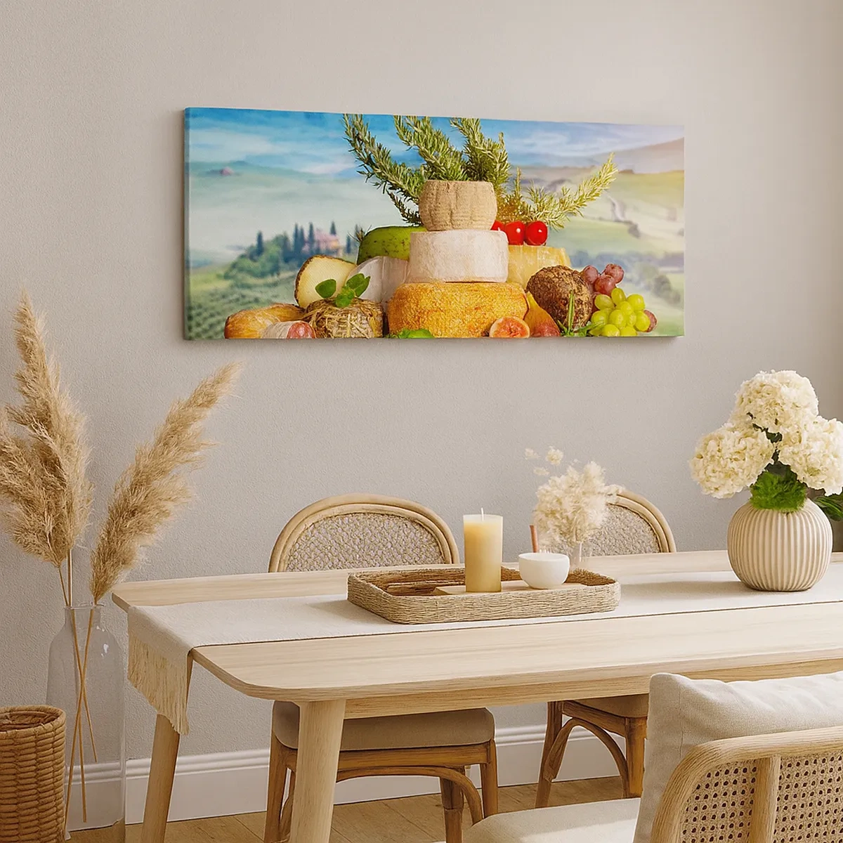 Obraz na plátně - Italská radost ze života - 30x30 cm