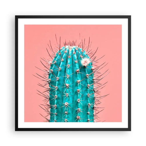 Plakát v černém rámu - Jen koukej - 60x60 cm