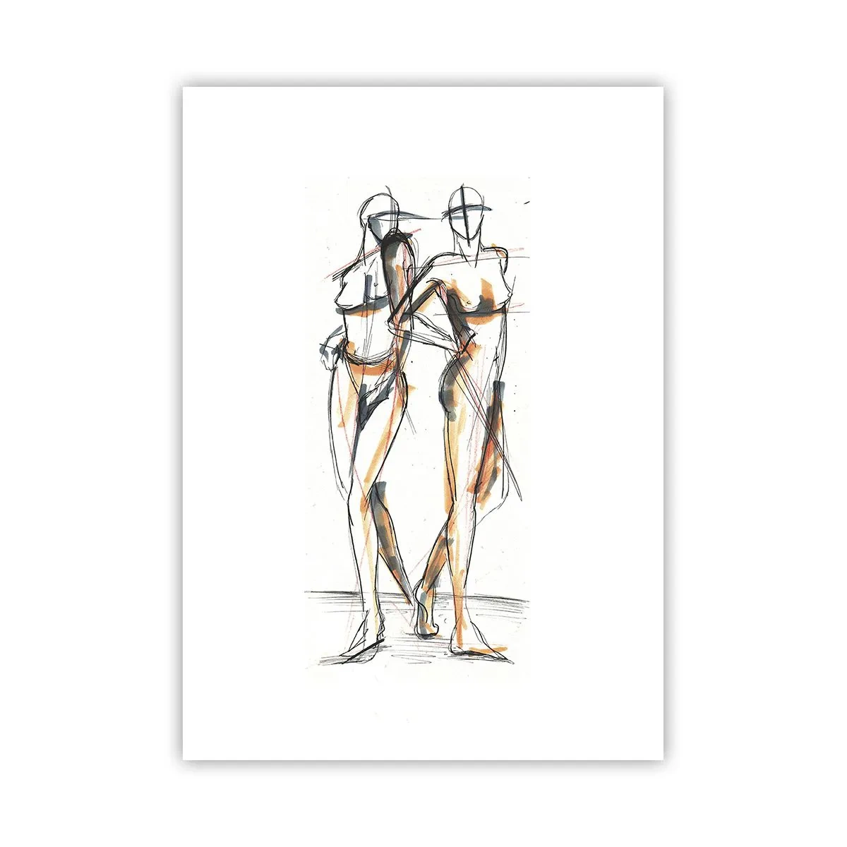 Plakát - Studie šarmu - 50x70 cm