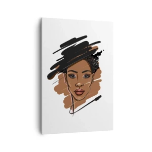 Obraz na plátně - Sladká jako čokoláda - 70x100 cm