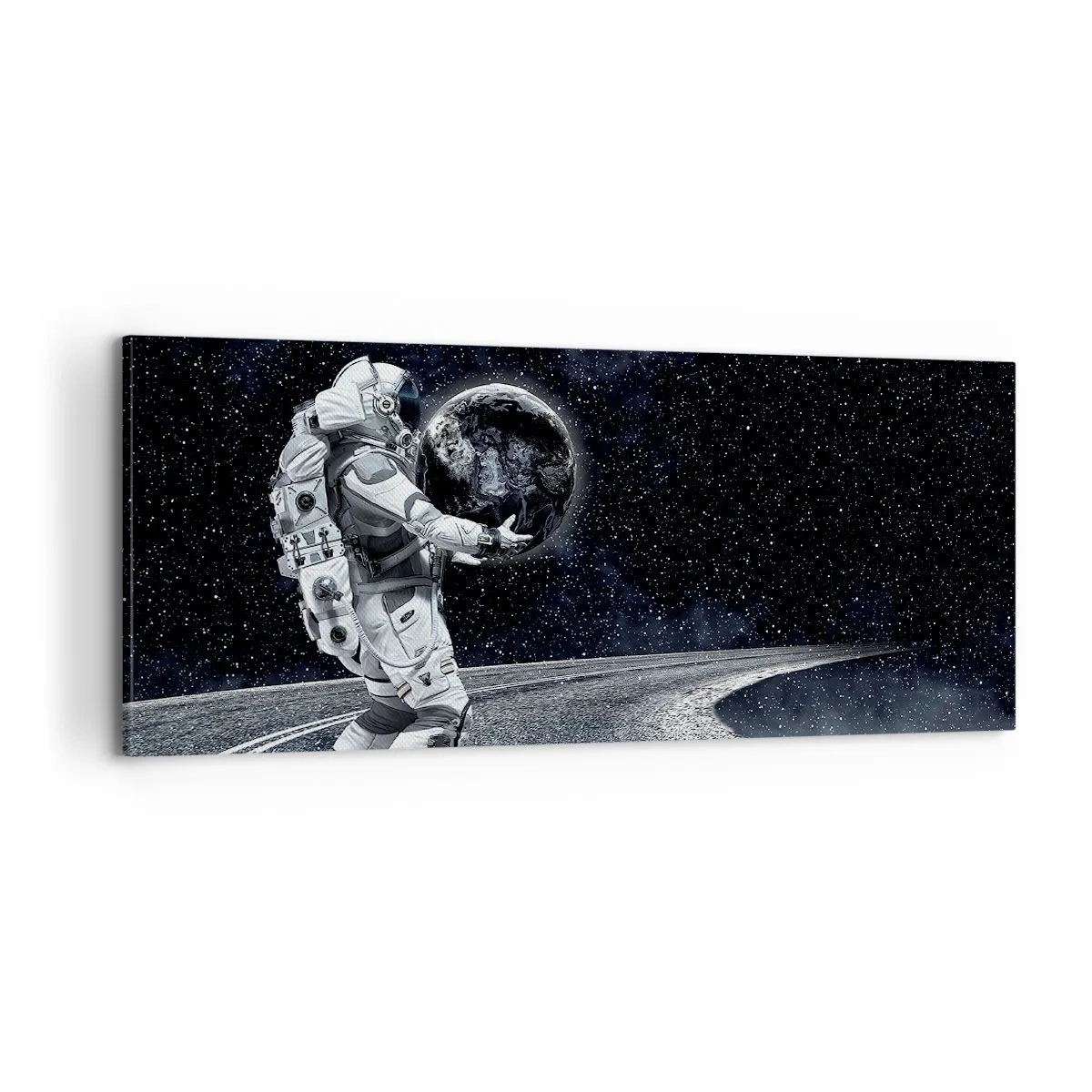 Obraz na plátně - Na Mléčné dráze - 100x40 cm