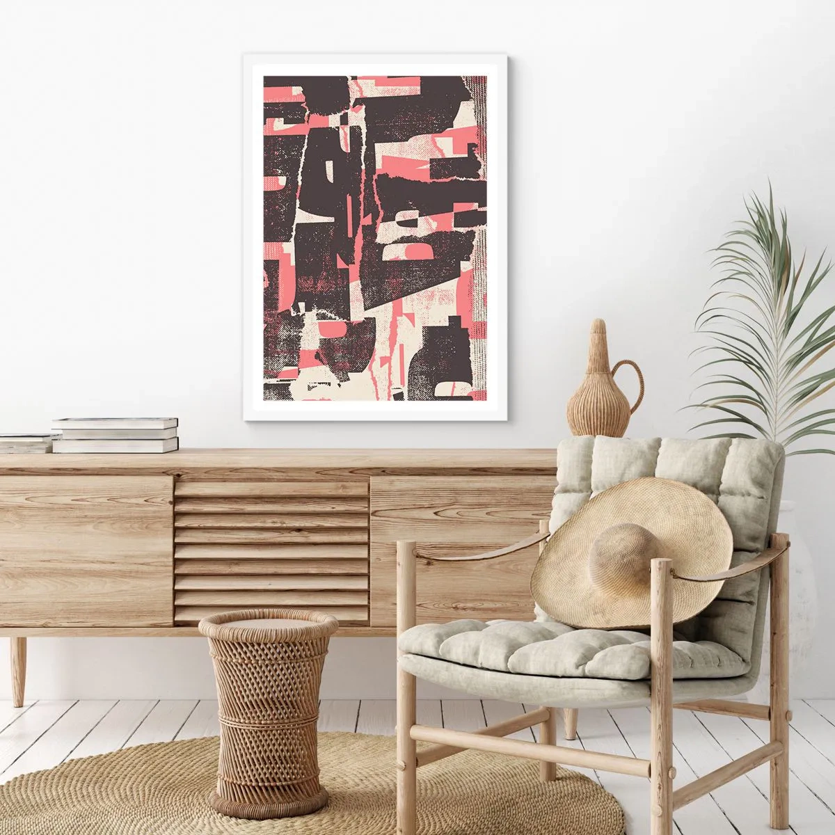 Plakát v bílém rámu - Celý tento shon - 30x40 cm