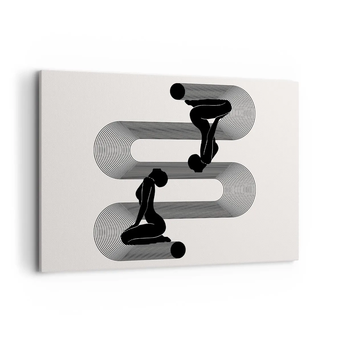 Obraz na plátně - Smyslná symetrie - 120x80 cm