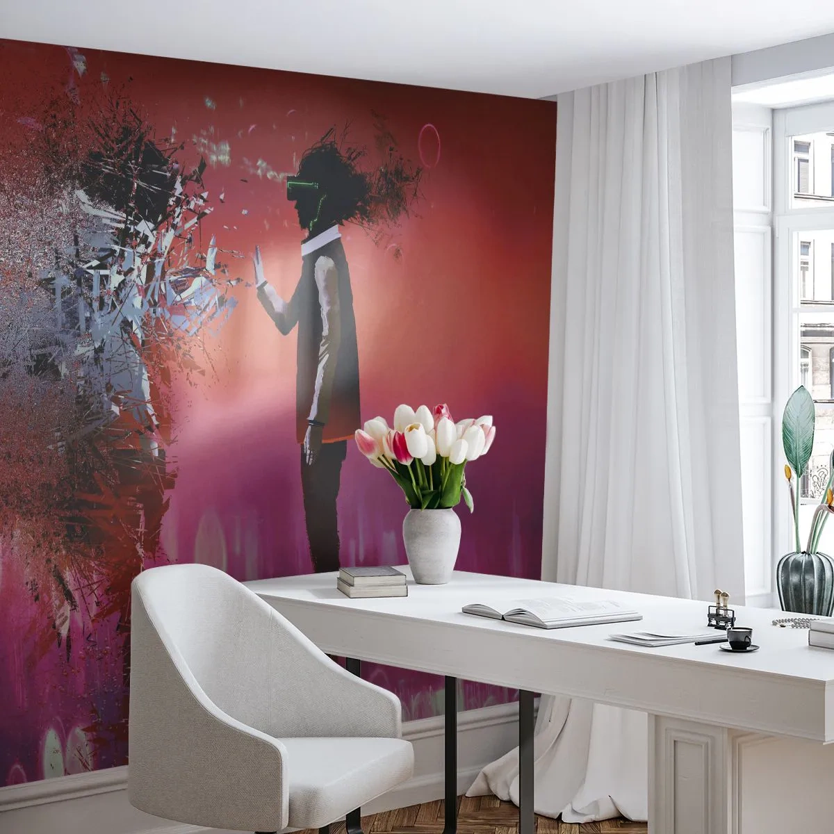 Fototapeta Premium Sand - Lze nahlédnut do sebe? - Abstrakce, Kus, Lidé - 500x350 cm