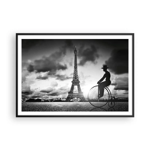 Plakát v černém rámu - Touha po Belle Epoque - 100x70 cm