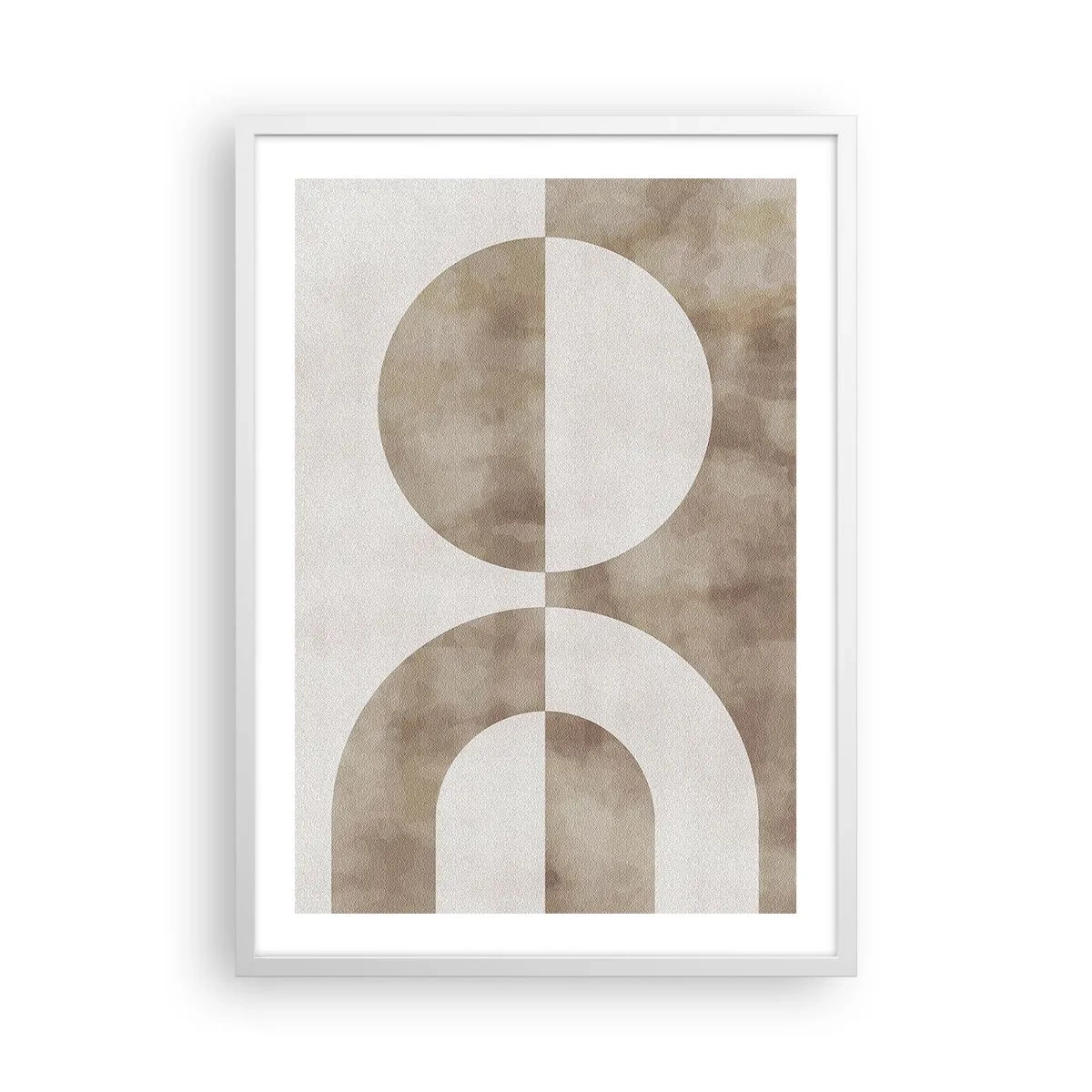 Plakát v bílém rámu - Podobnosti a rozdíly - 50x70 cm