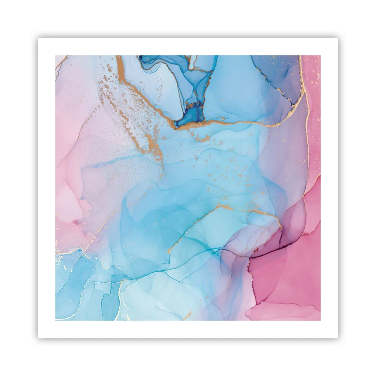 Plakát - Setkávání a prolínání - 60x60 cm