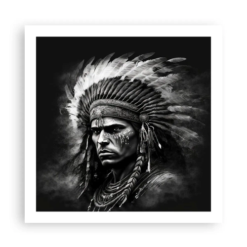 Plakát - Vůdce a bojovník - 60x60 cm