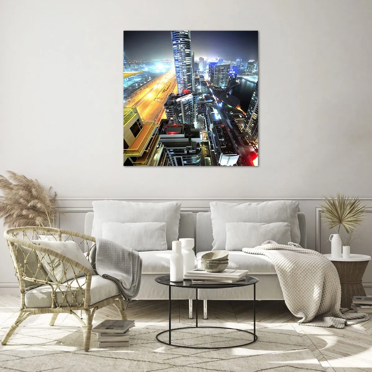 Obraz na skle - Zázrak na poušti - 60x60 cm