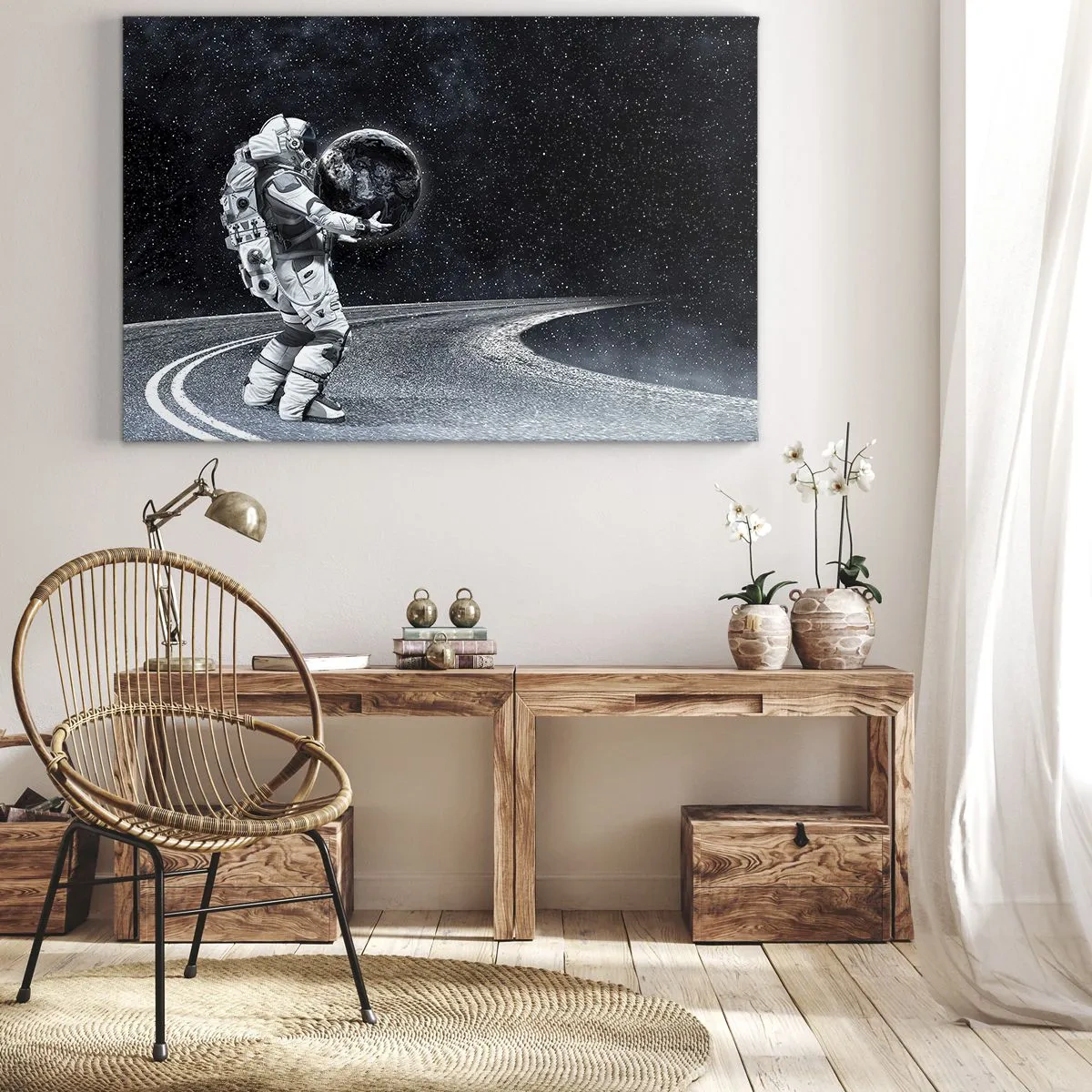 Obraz na plátně - Na Mléčné dráze - 70x50 cm
