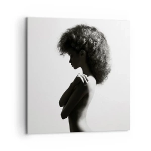 Obraz na plátně - Jako květina na štíhlém stonku - 60x60 cm