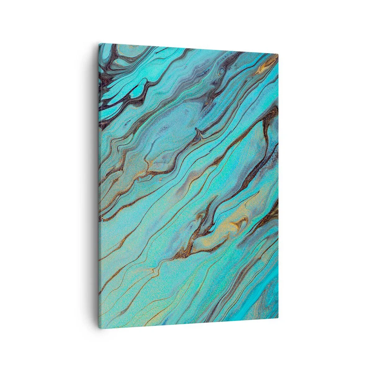 Obraz na plátně - Tyrkysový příliv - 50x70 cm