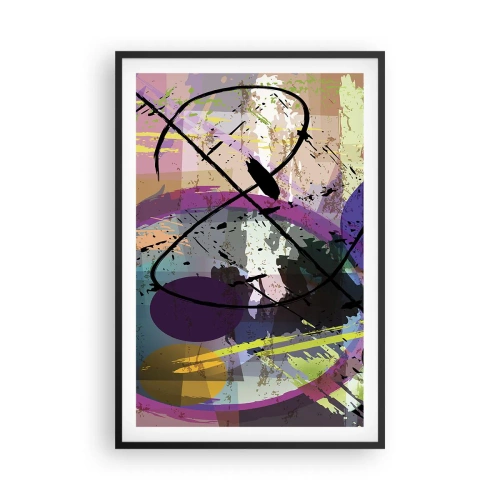 Plakát v černém rámu - Lze přímo nebo kolem - 61x91 cm