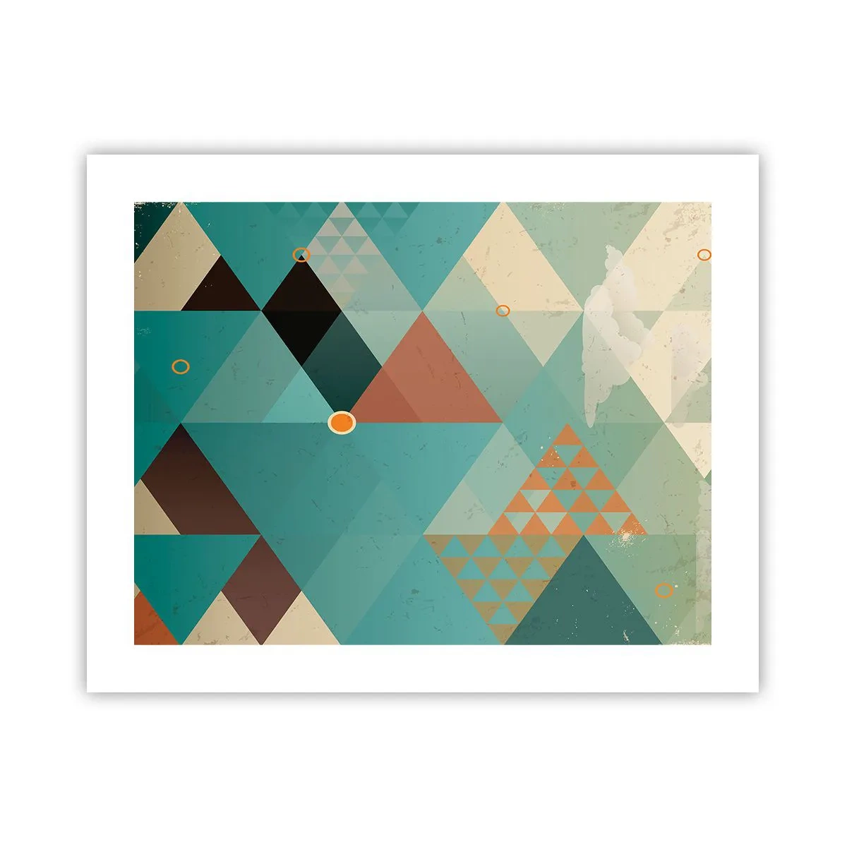 Plakát - Jednota mnohosti, mnohost jednoty - 50x40 cm