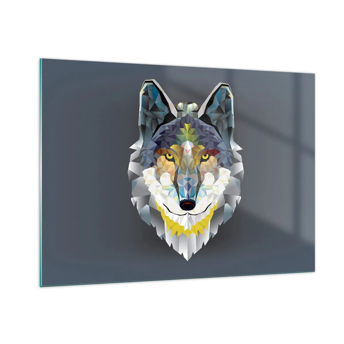 Obraz na skle - My o vlku - 100x70 cm