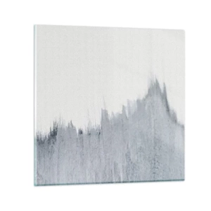 Obraz na skle - Tajemný záznam - 50x50 cm