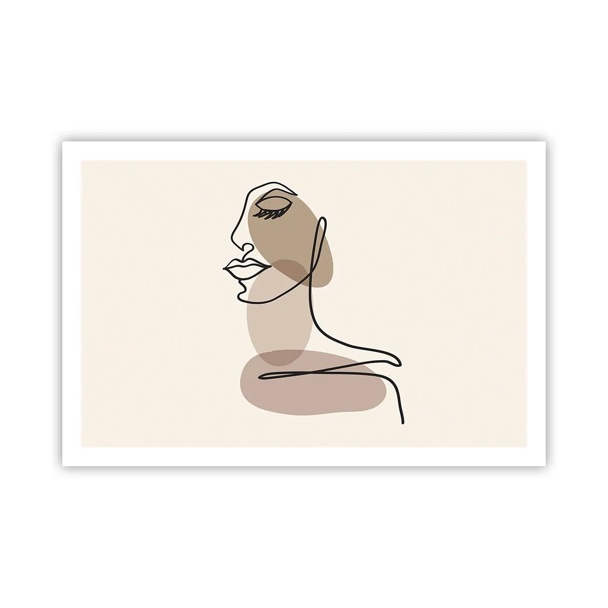 Plakát - Při poslechu samé sebe - 91x61 cm