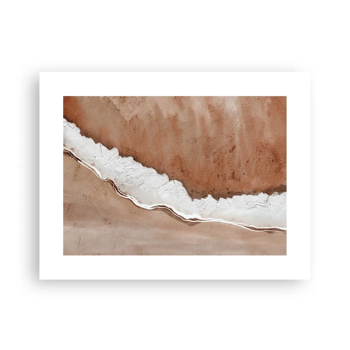 Plakát - V zemitých barvách - 40x30 cm