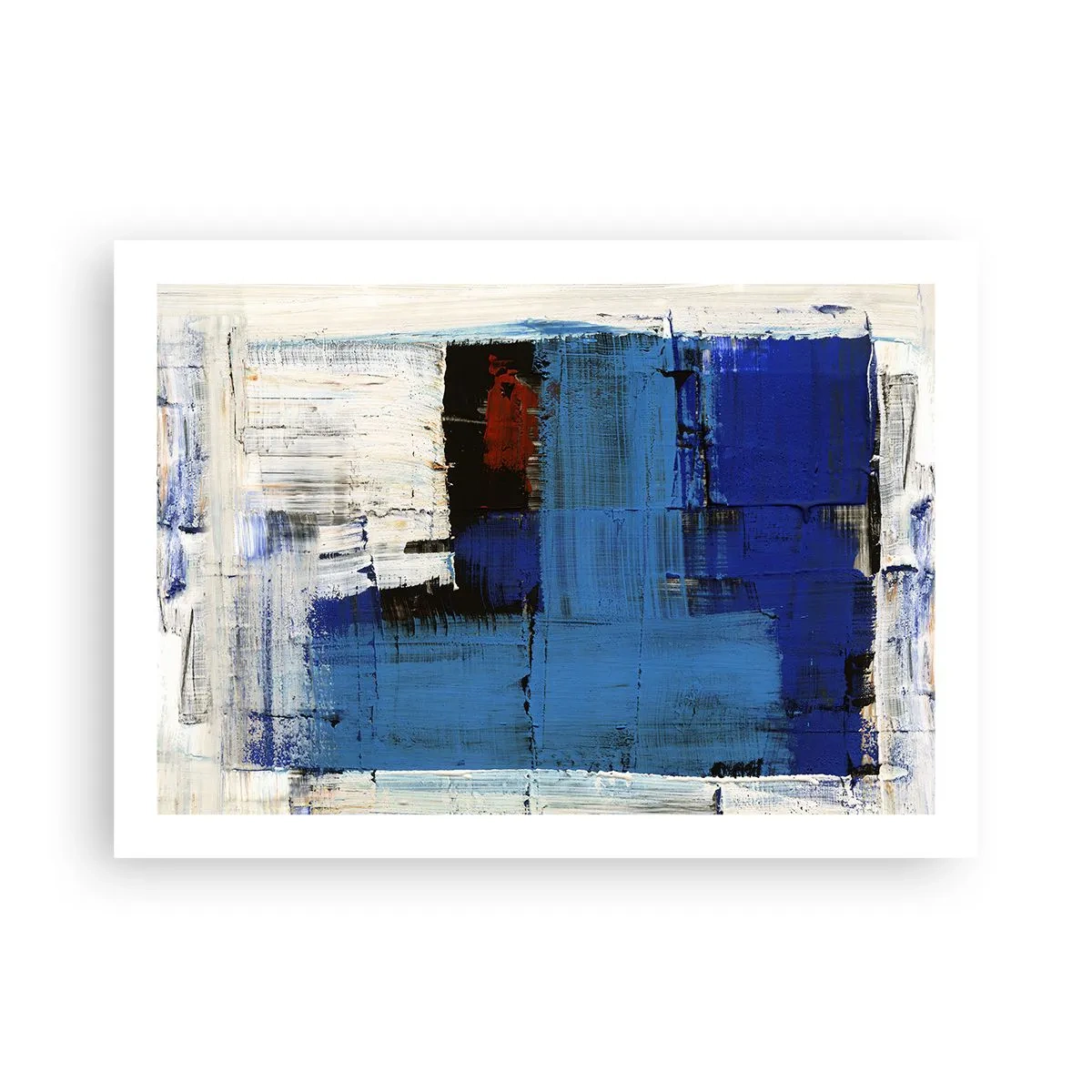 Plakát - Tajemství modré - 70x50 cm