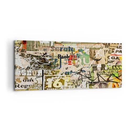 Obraz na plátně - Och, děje se to… - 100x40 cm