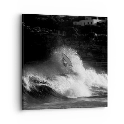 Obraz na plátně - Výzva přijata! - 40x40 cm