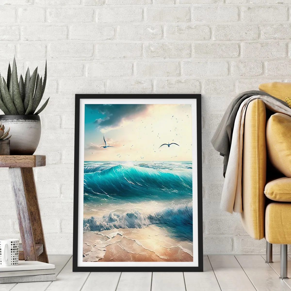 Plakát v černém rámu - Šustění jen pro tebe - 70x100 cm