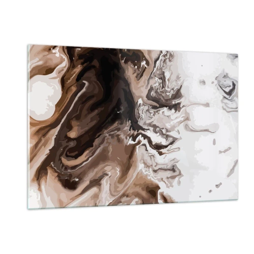 Obraz na skle - Kontrast barev - 120x80 cm