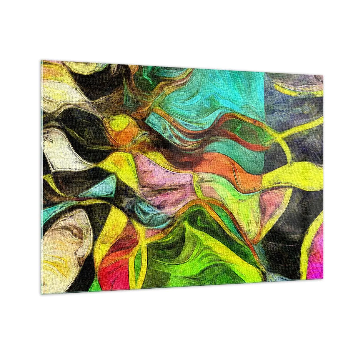 Obraz na skle - Pohyb je život - 100x70 cm