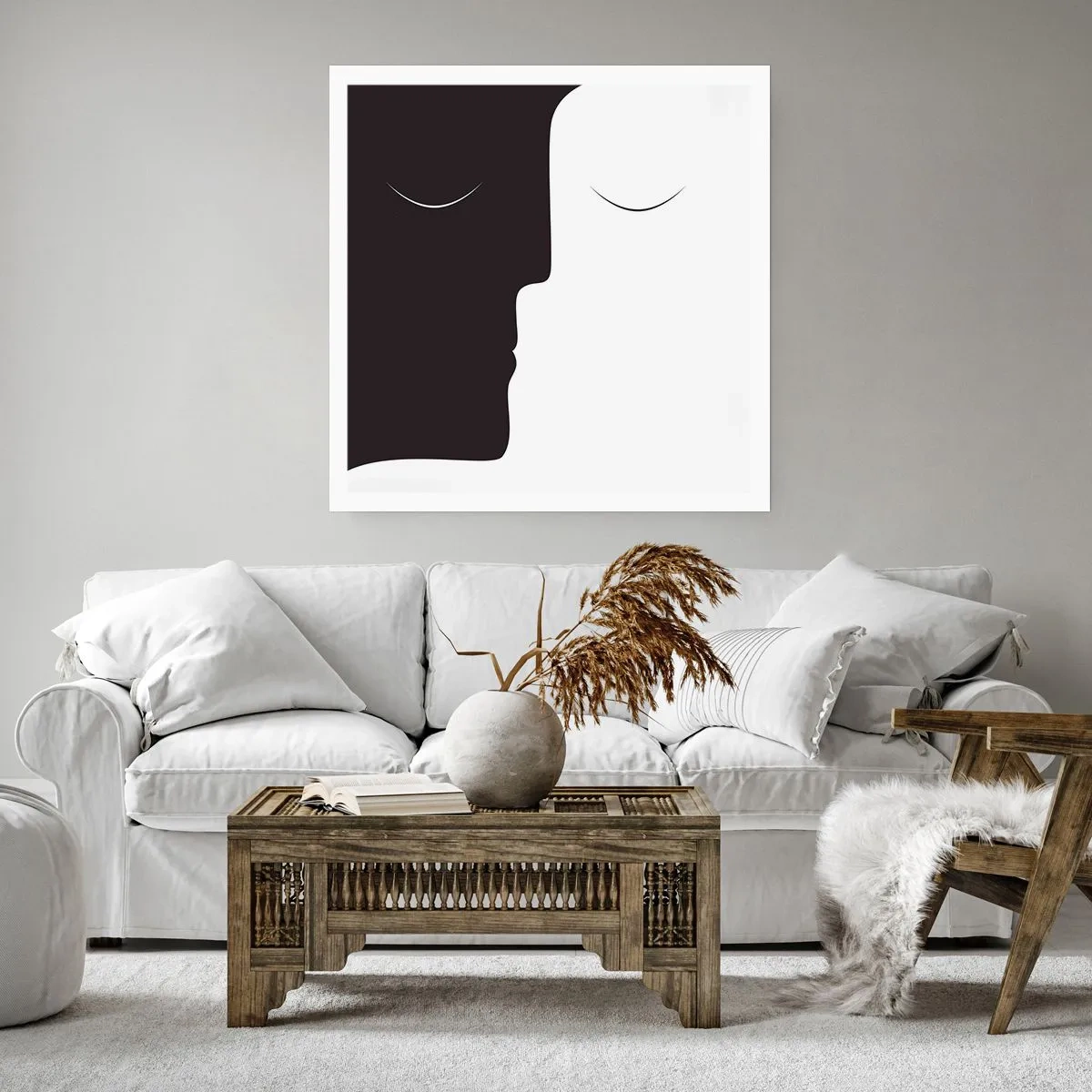 Plakát - Jednota protikladů - 30x30 cm