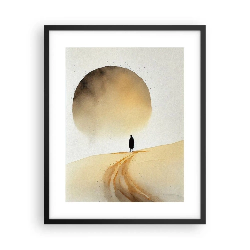 Plakát v černém rámu - Vždycky touha - 40x50 cm