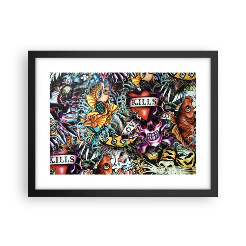 Plakát v černém rámu - Sen tatéra - 40x30 cm