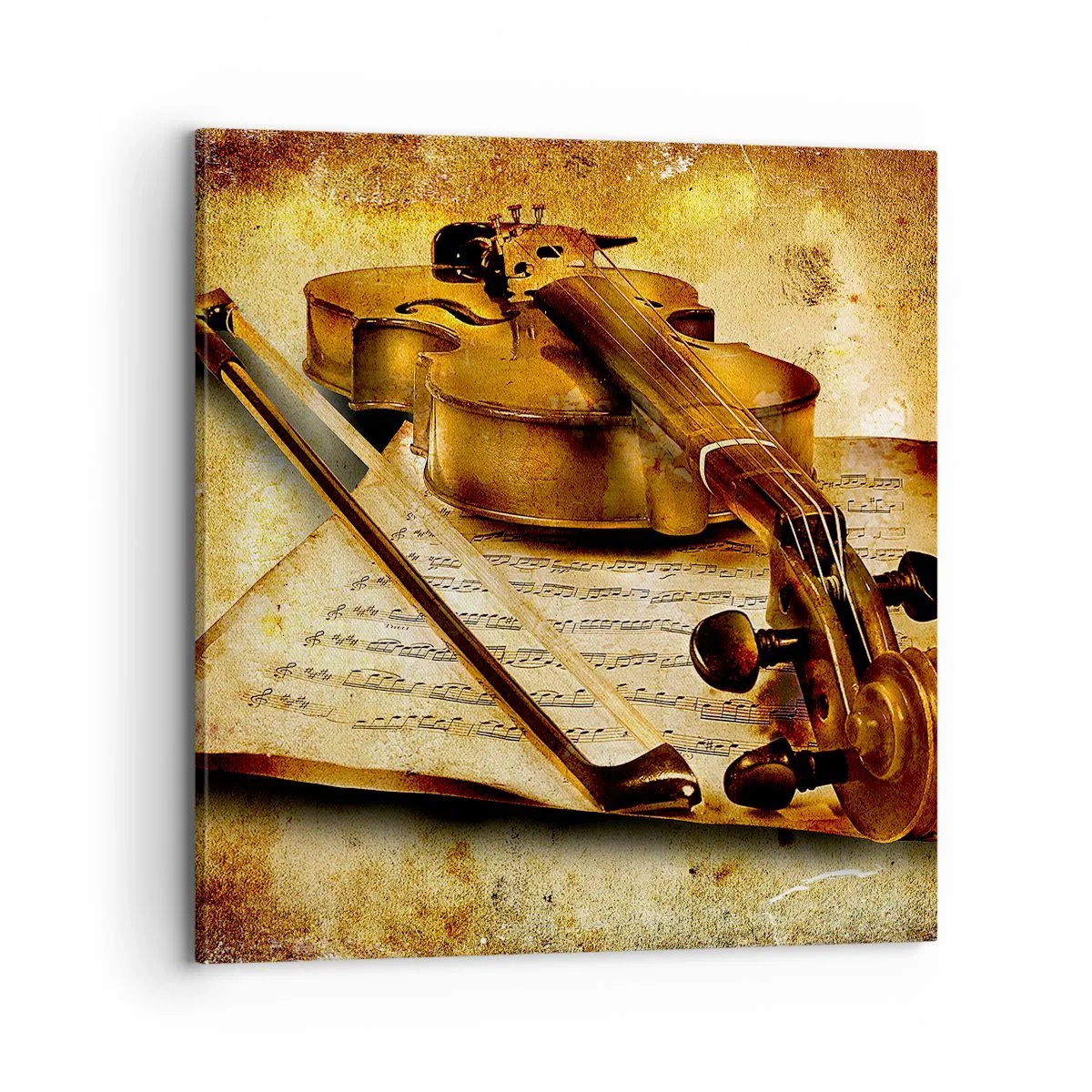 Obraz na plátně - Okamžitě potřebný virtuóz - 70x70 cm