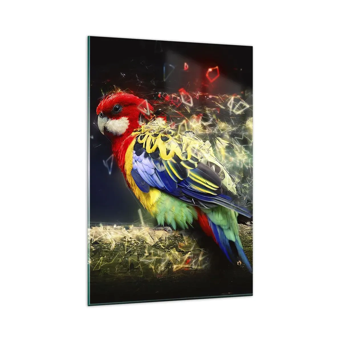 Obraz na skle - Posel záře - 80x120 cm