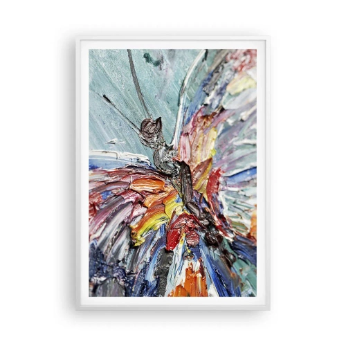 Plakát v bílém rámu - Namalovaný přírodou - 70x100 cm