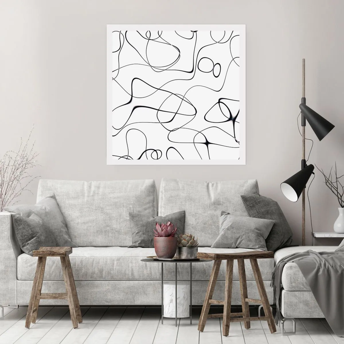 Plakát - Cesty života, zákruty osudu - 60x60 cm