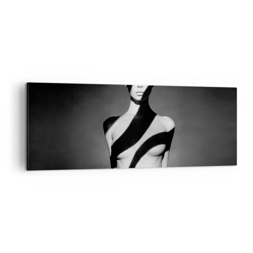 Obraz na plátně - V záři i ve stínu - 140x50 cm