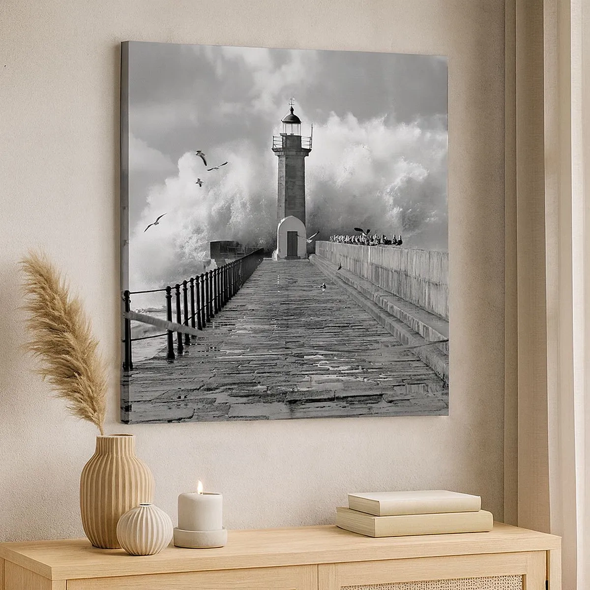 Obraz na plátně - Nebojácná - 30x30 cm