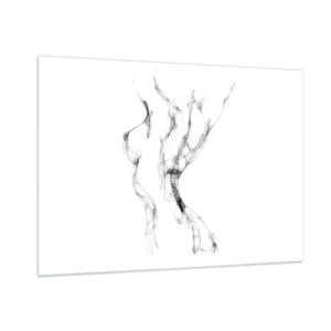 Obraz na skle - Krásná a silná - 100x70 cm